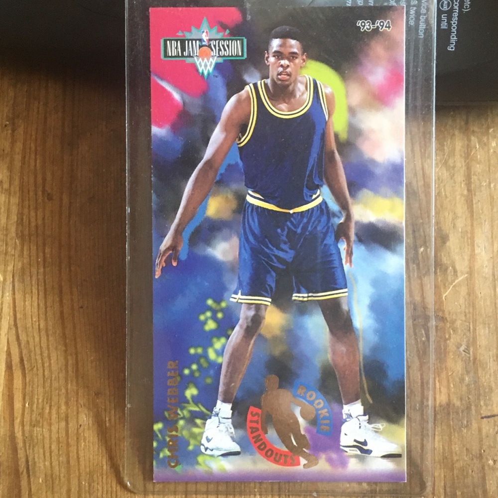 Chris Webber ROOKIE Standout NBA Jam Session